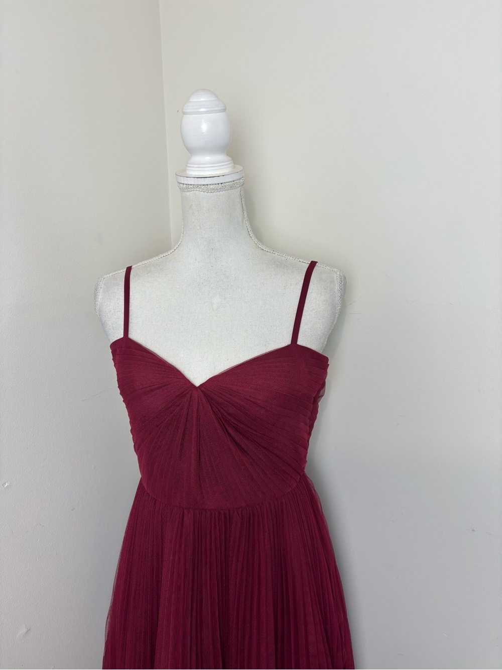 Anthropologie Hutch Virginia Sleeveless Sweetheart A-Line Maxi Dress Size 2 NWT - Picture 9 of 14